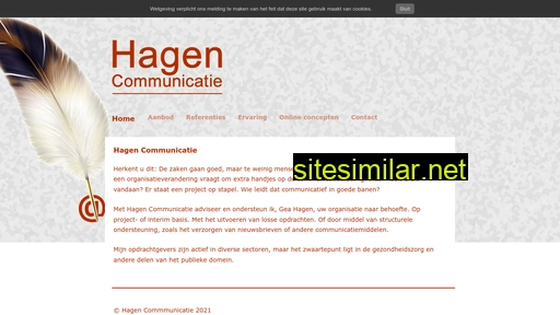 Hagencommunicatie similar sites