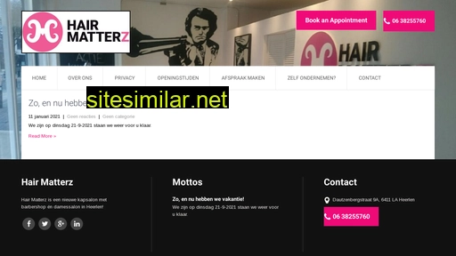 hairmatterz.nl alternative sites