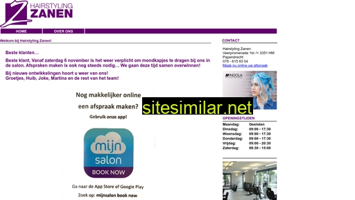 hairstylingzanen.nl alternative sites
