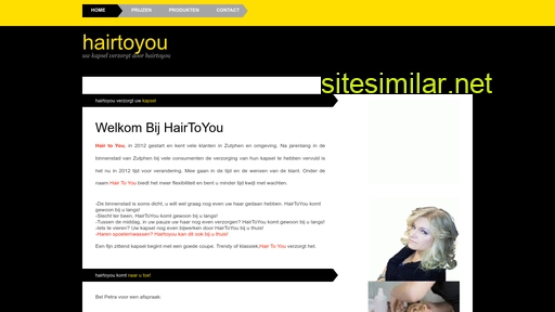 hairtoyou.nl alternative sites