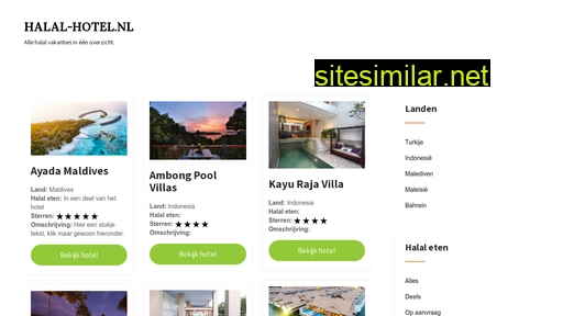 halal-hotel.nl alternative sites
