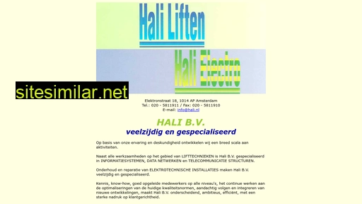 hali.nl alternative sites