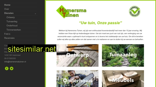 hamersmatuinen.nl alternative sites