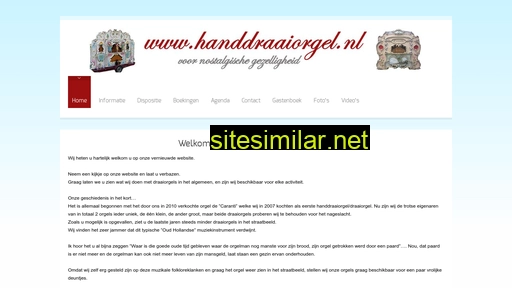 handdraaiorgel.nl alternative sites