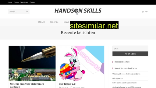 handson-skills.nl alternative sites