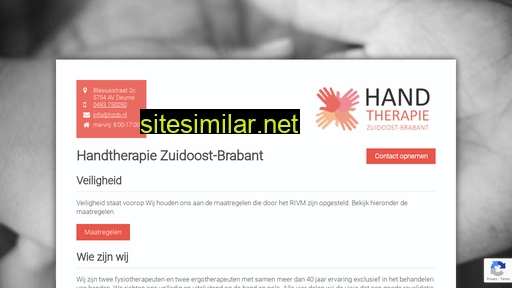 handtherapiezuidoostbrabant.nl alternative sites