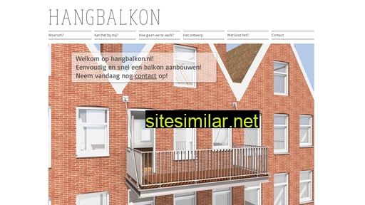 hangbalkon.nl alternative sites
