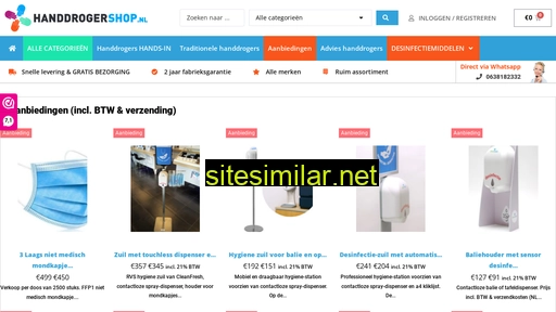 handdrogershop.nl alternative sites