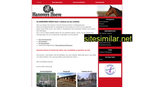 hanovershoeve.nl alternative sites