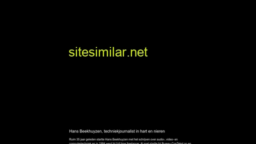 hansbeekhuyzen.nl alternative sites