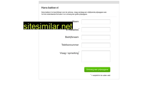 hans-bakker.nl alternative sites
