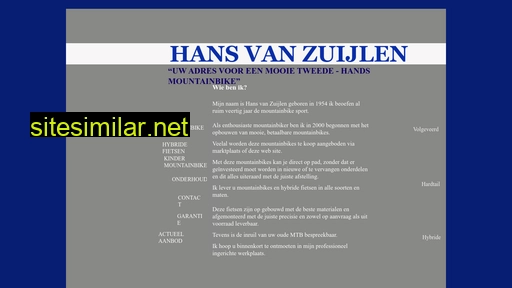hansvanzuijlen-tweedehands-mountainbikes.nl alternative sites
