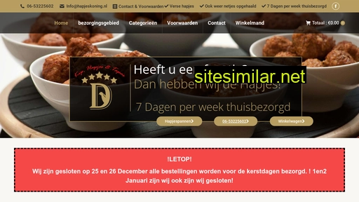 hapjeskoning.nl alternative sites