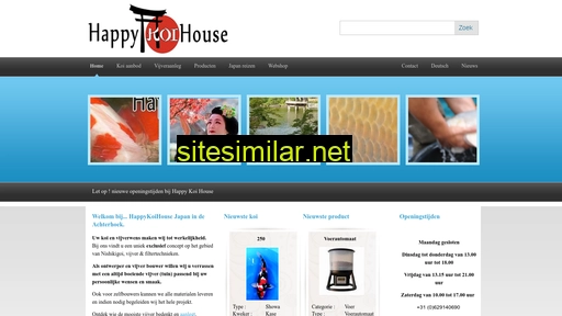happykoihouse.nl alternative sites