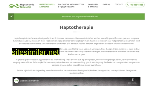 haptonomienatuurlijk.nl alternative sites