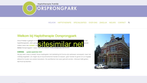 haptotherapieoorsprongpark.nl alternative sites