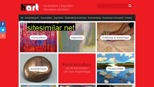 hardenbergart.nl alternative sites