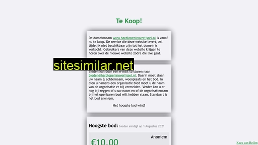 hardlopeninoverijssel.nl alternative sites