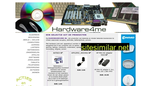hardware4me.nl alternative sites