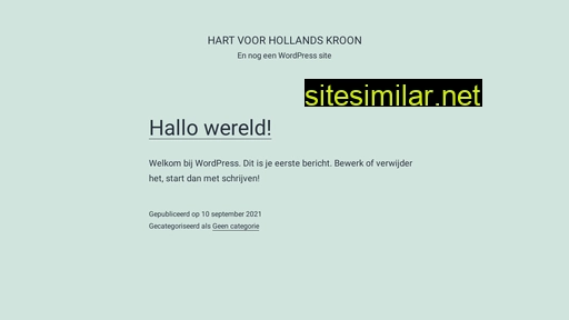 hartvoorhollandskroon.nl alternative sites