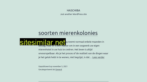 haschiba.nl alternative sites