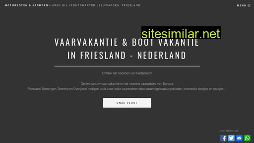 hausbootmieten.nl alternative sites
