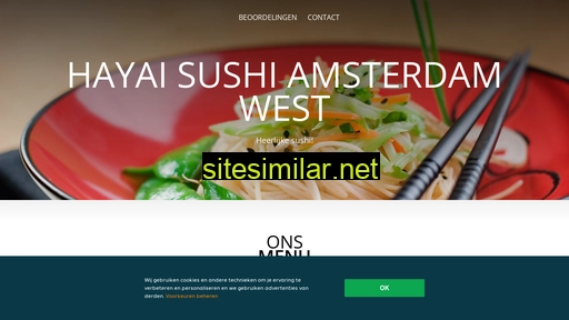 hayai-sushi-amsterdam.nl alternative sites