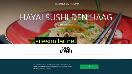 hayai-sushi-den-haag.nl alternative sites