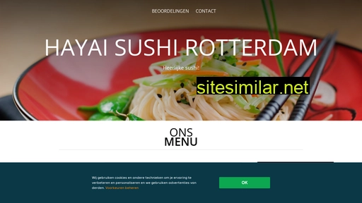 hayai-sushi-rotterdam.nl alternative sites