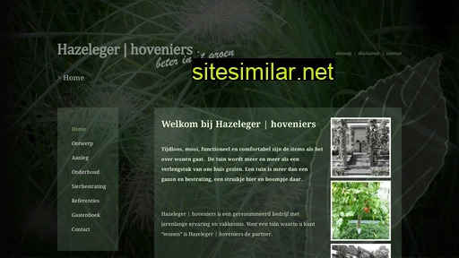 Hazelegerhoveniers similar sites