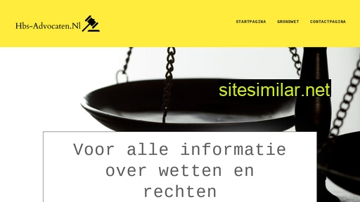hbs-advocaten.nl alternative sites