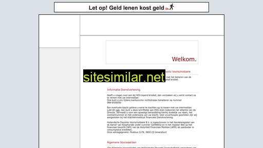 hdvbank.nl alternative sites