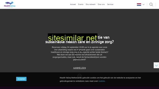 healthvalley.nl alternative sites