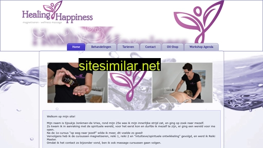 healinghappiness.nl alternative sites