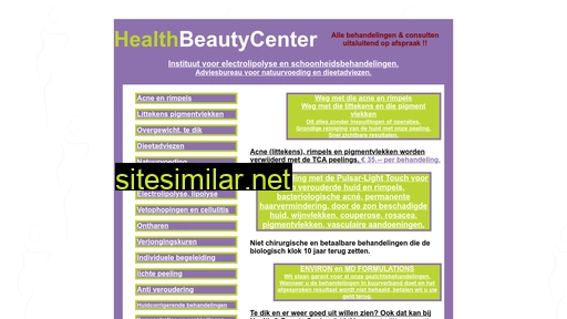 healthdietcenter.nl alternative sites