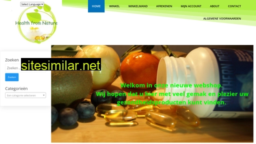 healthfromnature.nl alternative sites