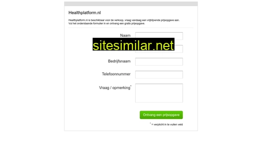 healthplatform.nl alternative sites