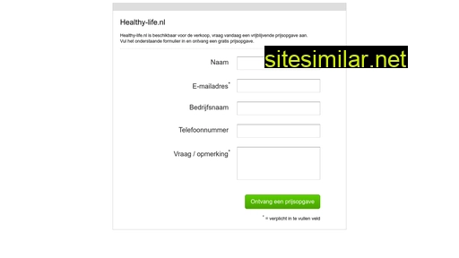 healthy-life.nl alternative sites