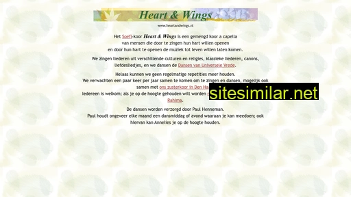 heartandwings.nl alternative sites