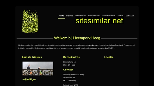heemparkheeg.nl alternative sites