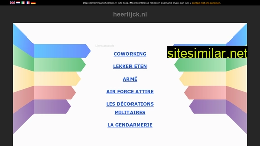 heerlijck.nl alternative sites