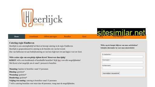 Heerlijckcatering similar sites
