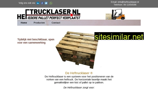 heftrucklaser.nl alternative sites