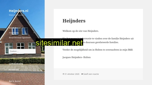 heijnders.nl alternative sites