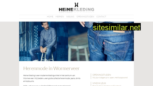 Heine-kleding similar sites