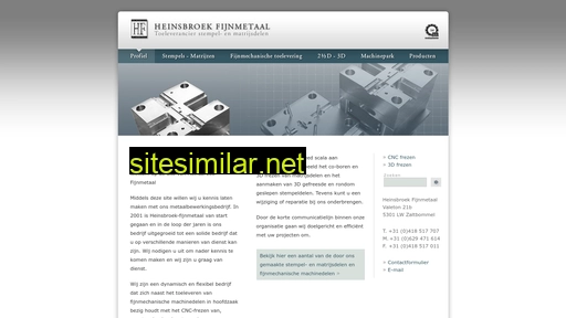 heinsbroek-fijnmetaal.nl alternative sites