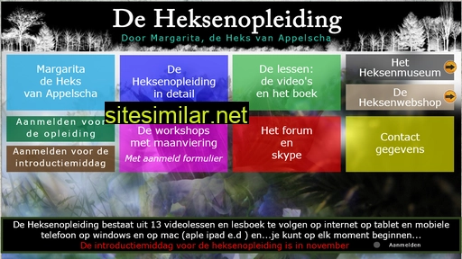 heksenopleiding.nl alternative sites