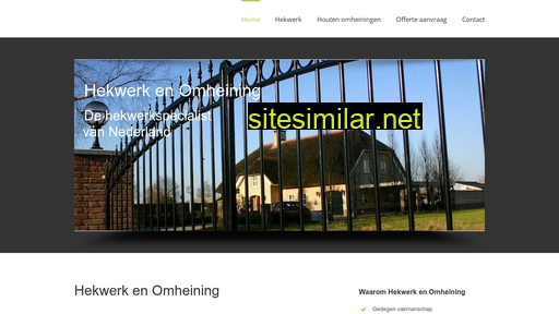 hekwerk-en-omheining.nl alternative sites