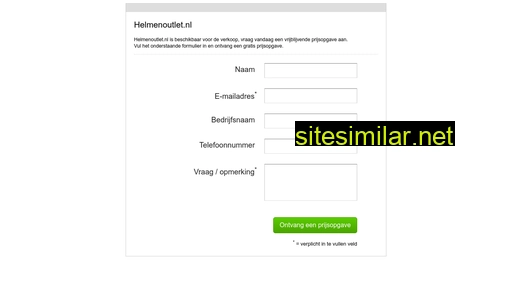 helmenoutlet.nl alternative sites