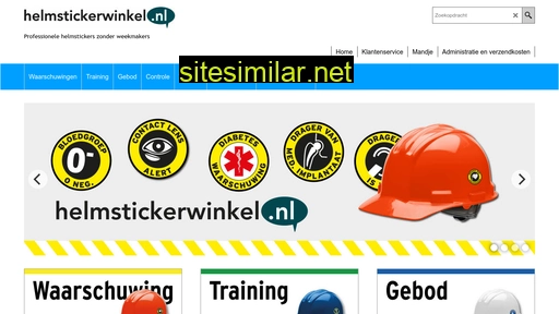 helmstickerwinkel.nl alternative sites